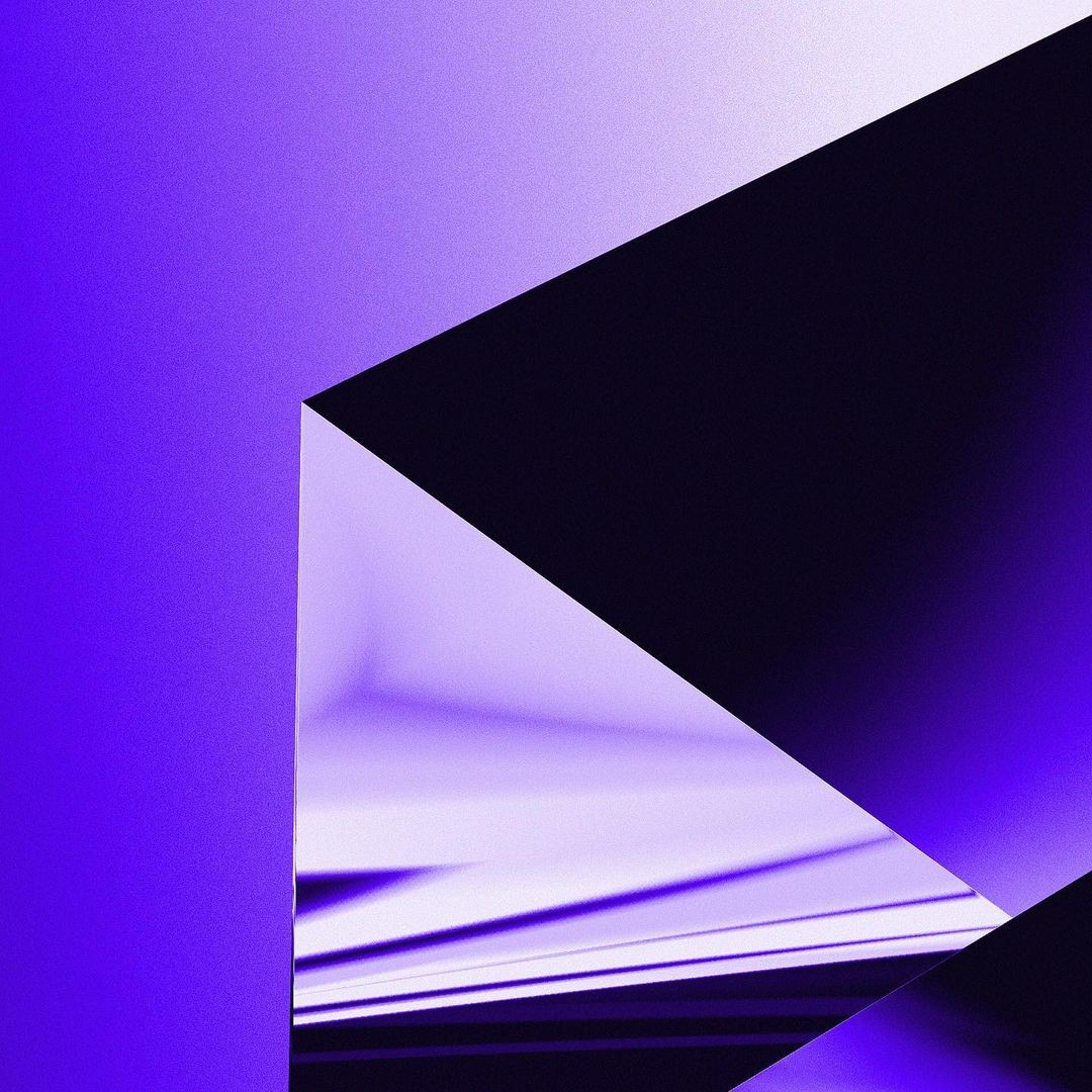 Purple textured shape