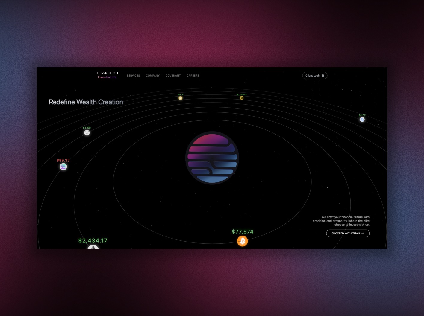 TITANTECH website screenshot